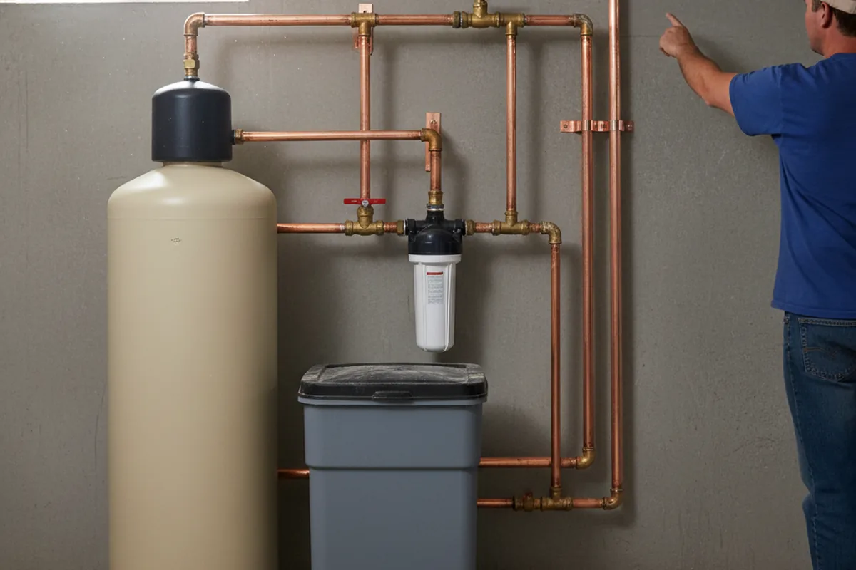 Whole-house water treatment system installed in Shelby